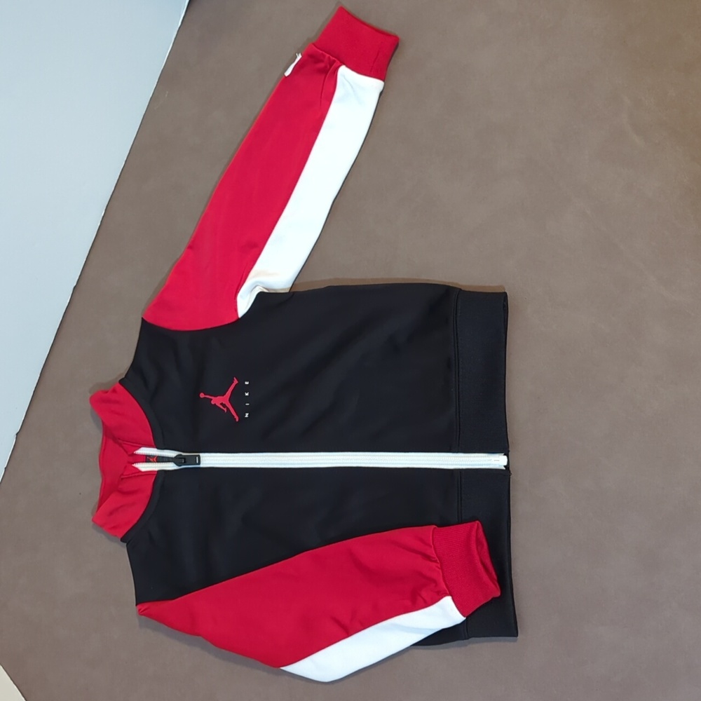 Nike Jordan Jump Man Jacket Kids 24 months Zip Red White Black